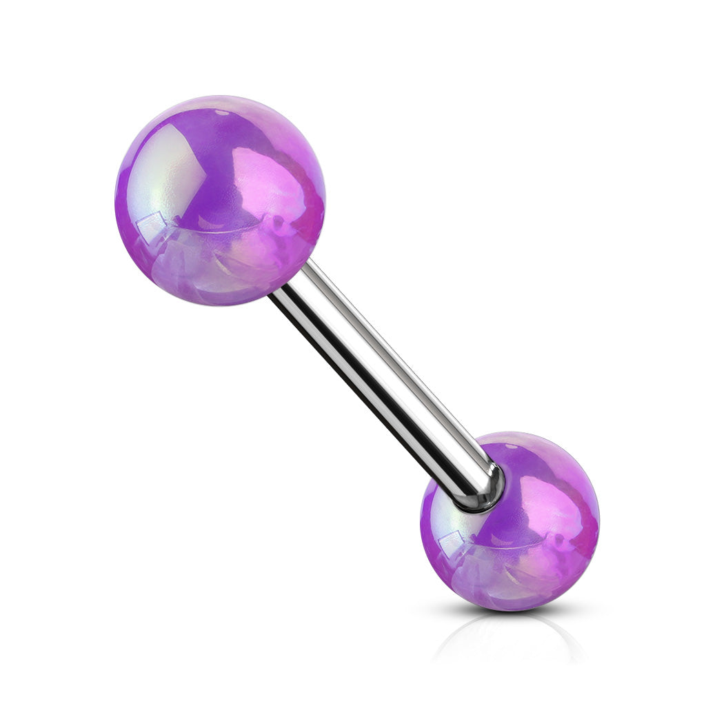 Metallic Surgical Steel Tongue Barbells